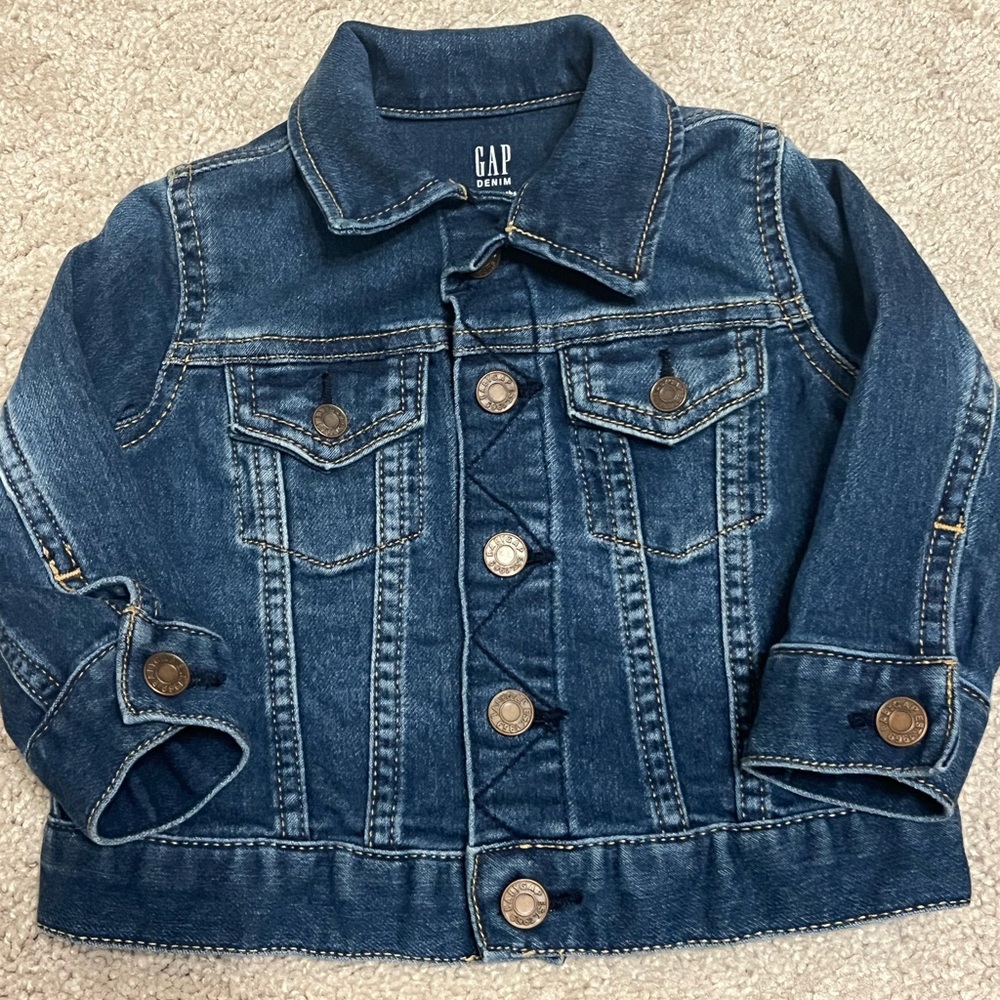Gap 6-12 Month Jean Jacket - super soft